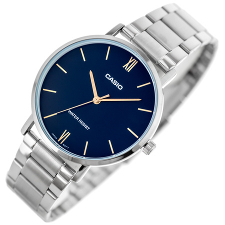 ZEGAREK MĘSKI CASIO MTP-VT01D-2B (zd165n) + BOX