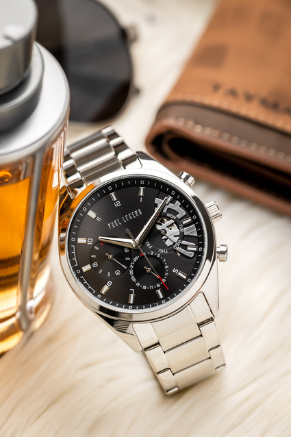 ZEGAREK MĘSKI PAUL LORENS -  PL20003B-1C1 (zg387c) + BOX