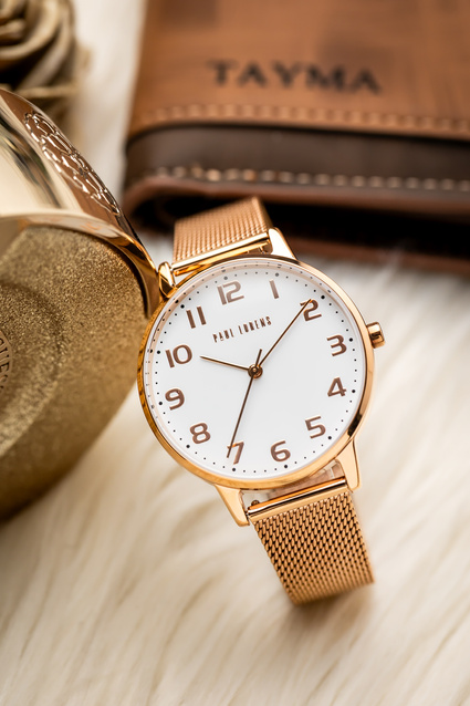 ZEGAREK DAMSKI PAUL LORENS -  PL11715B2-3D3 (zg511e) + BOX