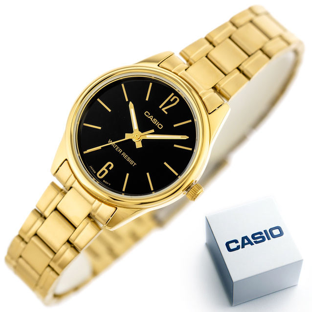 Casio Women's LTP-V005G-1B Watch + BOX