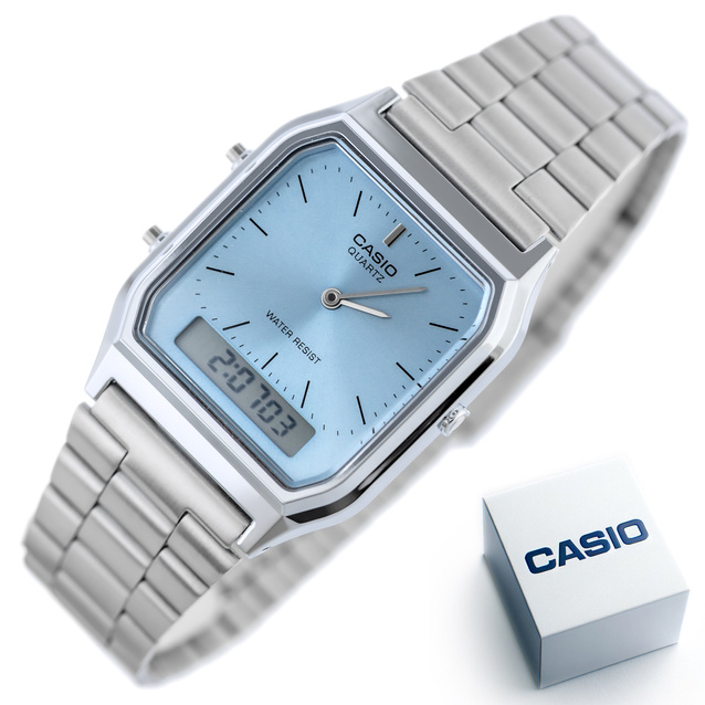 CASIO Vintage AQ-230A-2A1 UNISEX WATCH + BOX