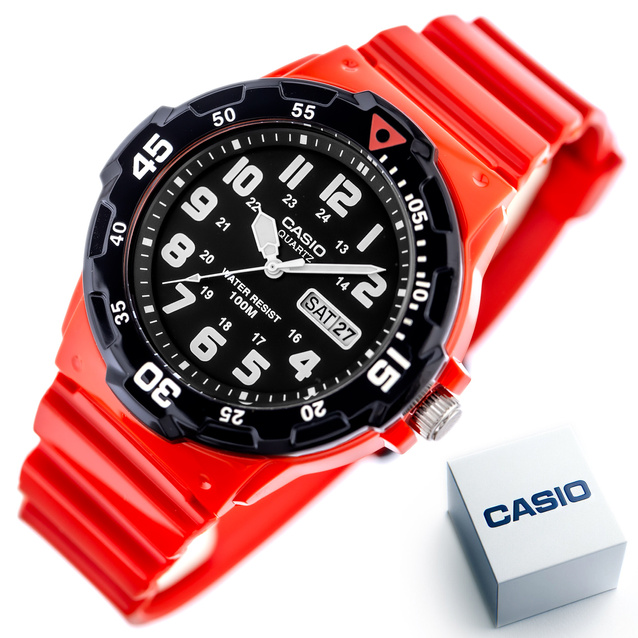 CASIO MEN'S WATCH MRW-200HC-4BVDF 10 Bar (zd174b) + BOX
