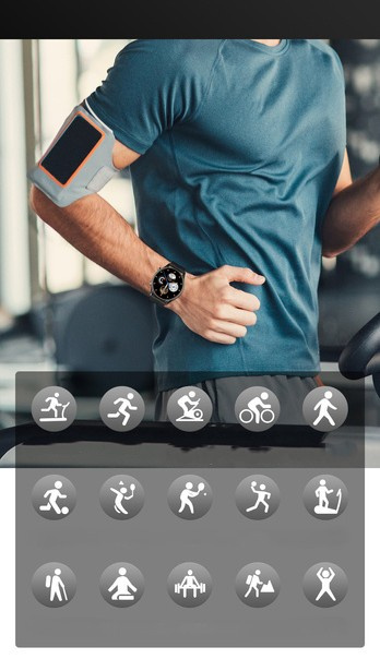 SMARTWATCH MĘSKI G. Rossi SW019-3 black/red (sg014c) PROWADZENIE ROZMÓW