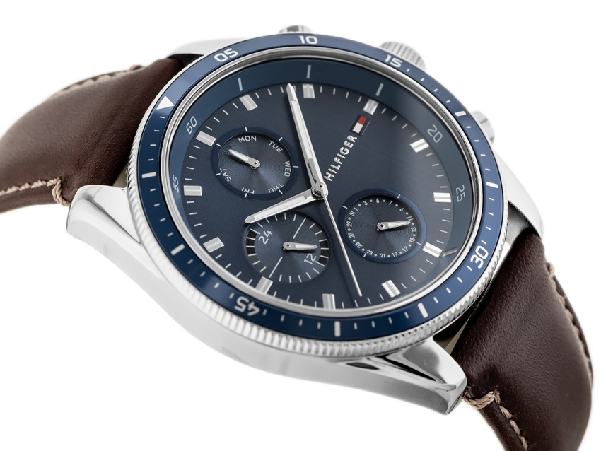 TOMMY HILFIGER MEN'S WATCH 1791837 PARKER (zf041a) + BOX