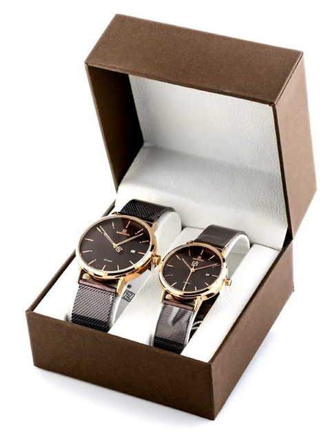 KOMPLET DWÓCH ZEGARKÓW NAVIFORCE - NF3008G+L (zn113e)