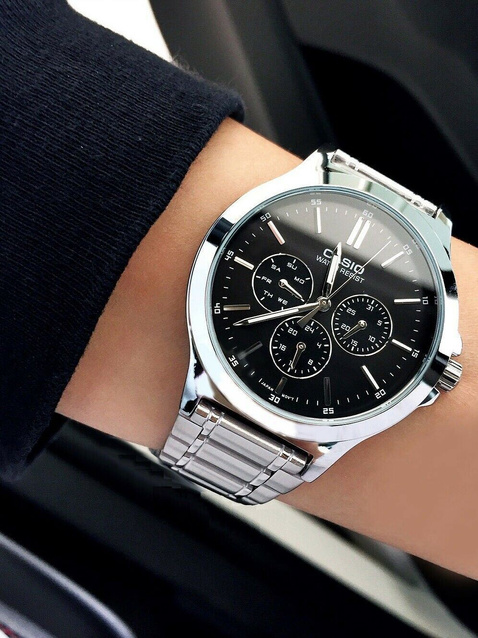 CASIO MTP-V300D-1A MEN'S WATCH + BOX