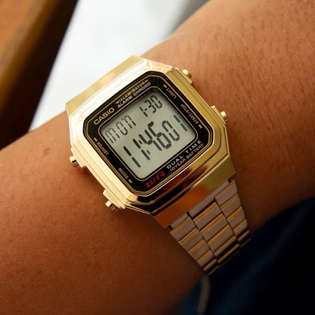 ZEGAREK MĘSKI CASIO A178WGA-1ADF (zd082b) + BOX