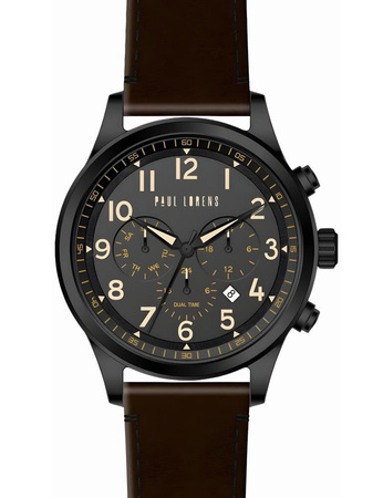 ZEGAREK MĘSKI PAUL LORENS -PL20011A-1B3-2  (zg378e) + BOX