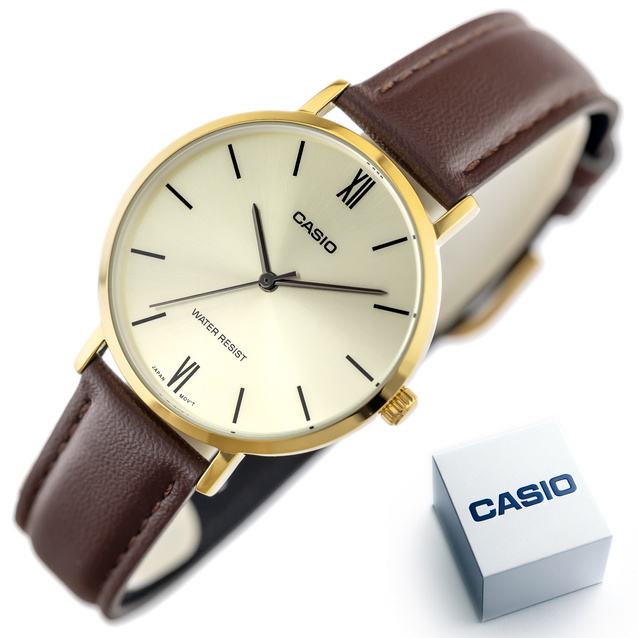 Casio LTP-VT01GL-9B Women's Watch + BOX