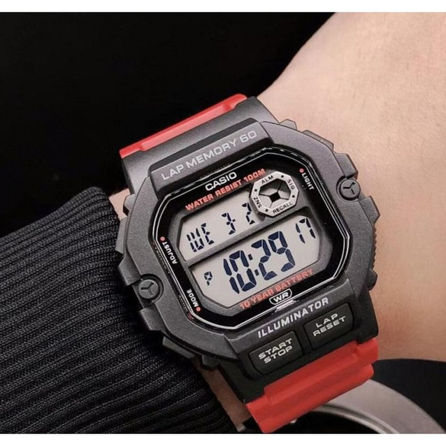 CASIO Sports Men's WATCH WS-1400H-4AVEF + BOX (zd271g)