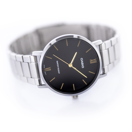 CASIO MTP-VT01D-1B MEN'S WATCH (zd165f) + BOX