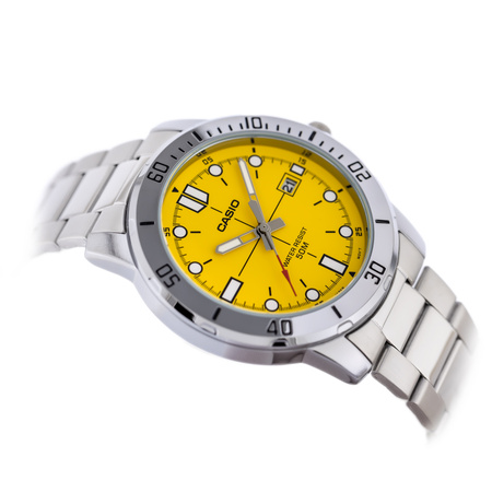 CASIO MEN'S WATCH MTP-VD01D-9E (zd185i) + BOX