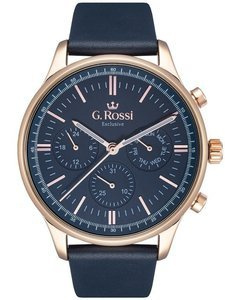 ZEGAREK G. ROSSI - E-10602A2-6F3 - EXCLUSIVE (zg278f) + BOX