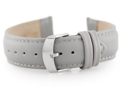 W83 leather watch strap - ash - 20mm