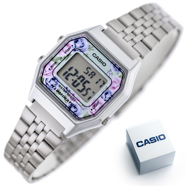 ZEGAREK DAMSKI CASIO LA680WA-2C (zd631i) + BOX