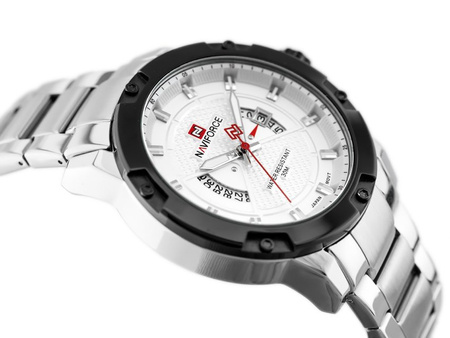 NAVIFORCE MEN'S WATCH - MERCURY (zn038a) - silver