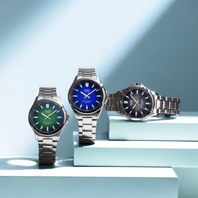 CASIO MTS-RS100D-3A MEN'S WATCH + BOX