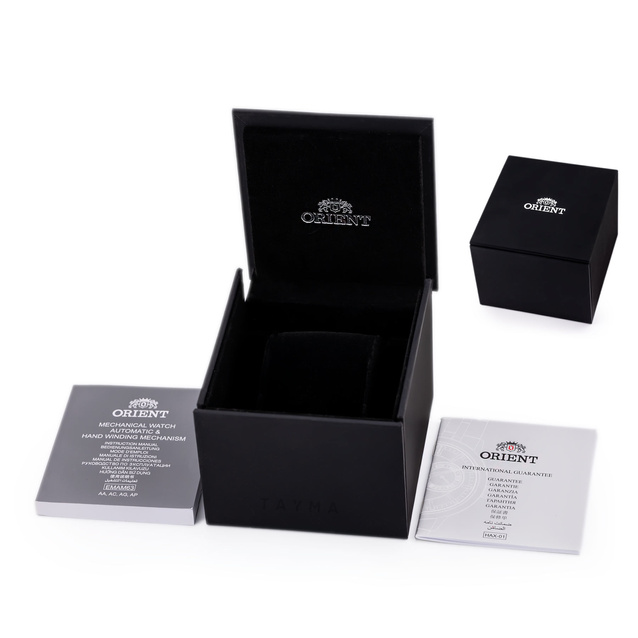 Zegarek Męski Orient Classic Sun & Moon  RA-AS0010S10B + BOX