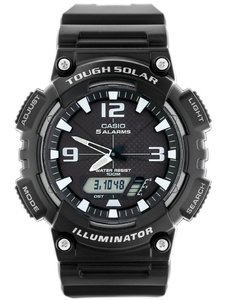 CASIO MEN'S WATCH AQ-S810W-1AV (zd044h) - SOLAR POWERED + BOX