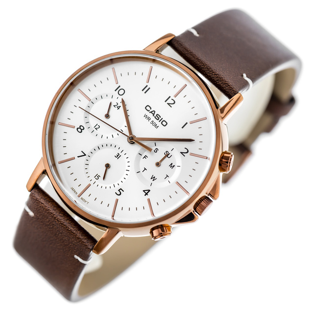 CASIO MTP-E321RL-5A MEN'S WATCH (zd190b) + BOX