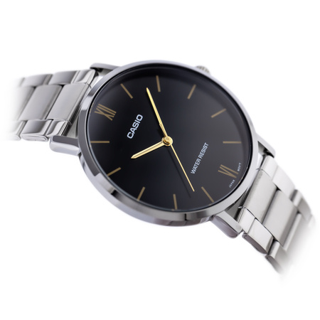 CASIO MTP-VT01D-1B MEN'S WATCH (zd165f) + BOX