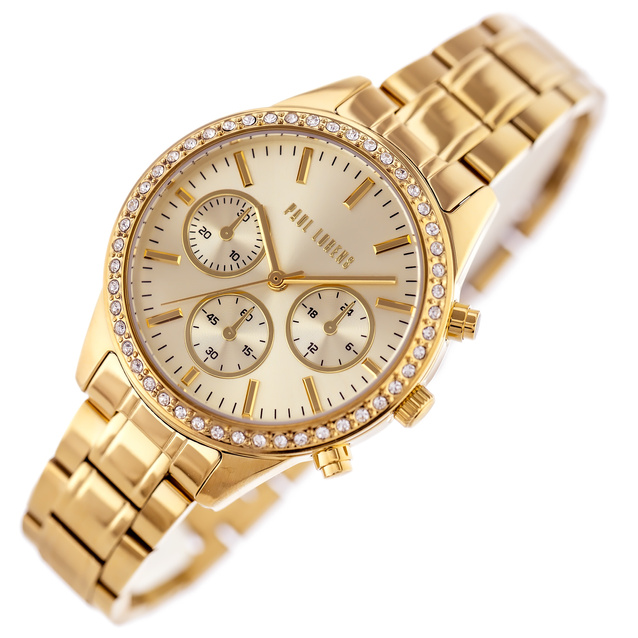 PAUL LORENS WOMEN'S WATCH - PL20020B-4D2 (zg569d) + BOX