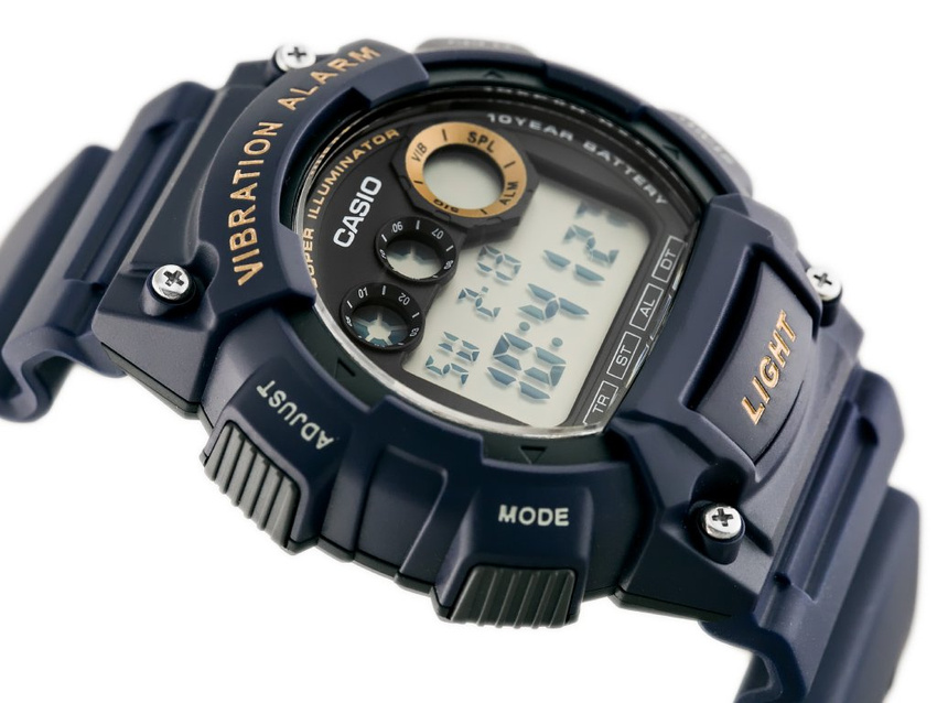 ZEGAREK MĘSKI CASIO W-735H 2AV (zd081c) - Super Illuminator + BOX