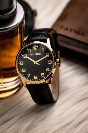 PAUL LORENS MALE WATCH - PL20022A-1A2 (zg377c) + BOX
