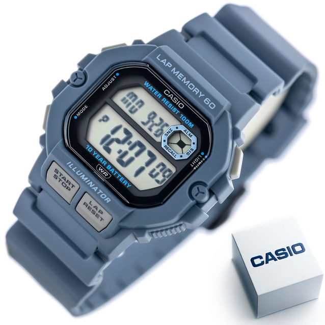 CASIO Sports Men's WATCH WS-1400H-2A + BOX (zd271b)