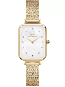 ZEGAREK DAMSKI DANIEL WELLINGTON Quadro Lumine Pressed Piano 20mm DW00100582 + BOX (zw519a)