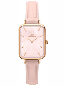 ZEGAREK DAMSKI DANIEL WELLINGTON Quadro Pressed Melrose Pearl 20mm DW00100508 + BOX (zw521a) 