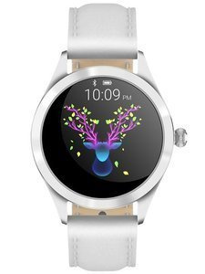 SMARTWATCH DAMSKI G. Rossi SW017-8 silver/white (sg011b)