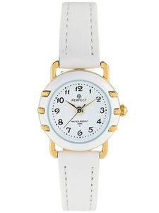 ZEGAREK KOMUNIJNY DZIECIĘCY PERFECT LP033-02 biały + BOX