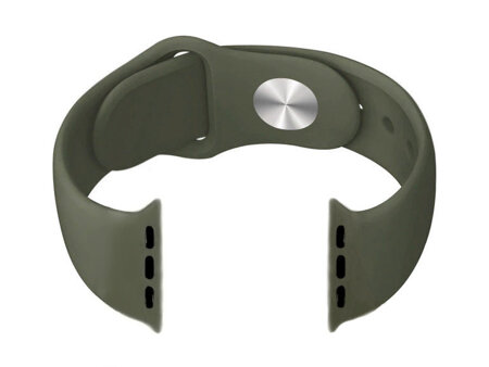 Apple Watch pasek U23 - ciemnozielony - 42/44mm