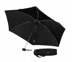Niewielki, kompaktowy parasol w eleganckim pokrowcu - David Jones