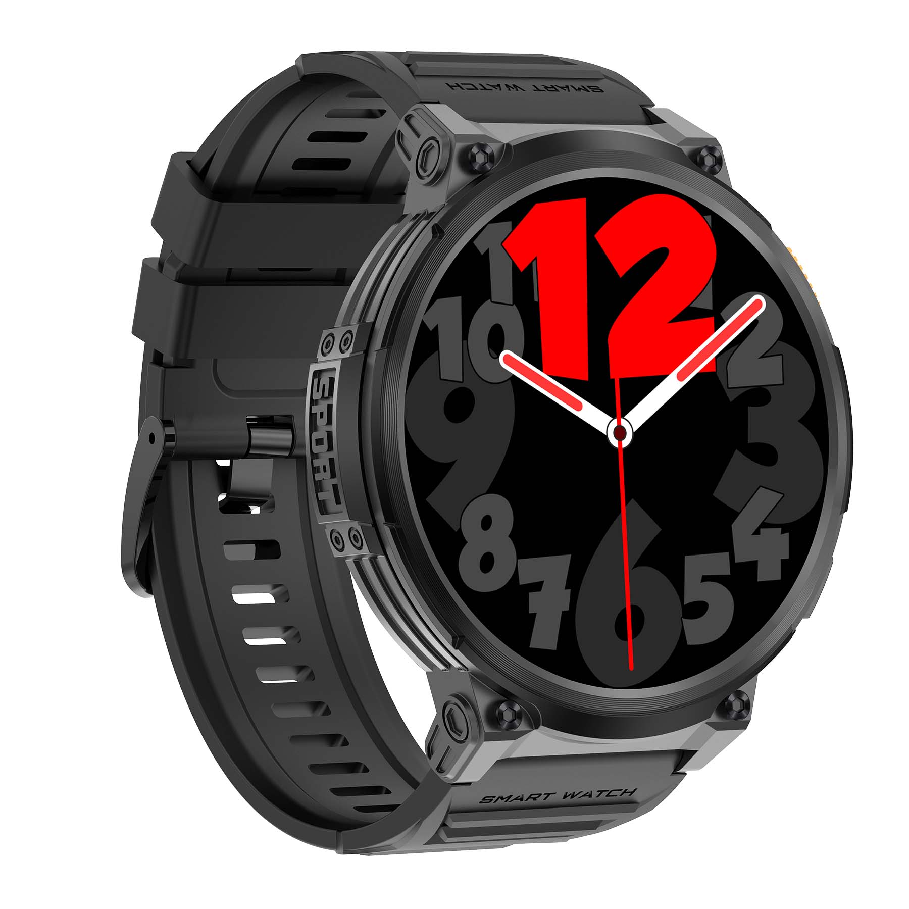 SMARTWATCH MĘSKI GRAVITY GT23-3 - LATARKA, DODATKOWY PASEK  (sg031c)