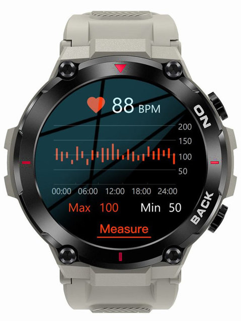 SMARTWATCH MĘSKI GRAVITY GT8-4 - z GPS (sg017d)