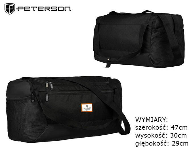 Sportowa torba do ręki i na ramię - Peterson