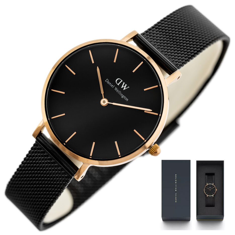 ZEGAREK DAMSKI DANIEL WELLINGTON DW00100201 - PETITE ASHFIELD (zx500d)