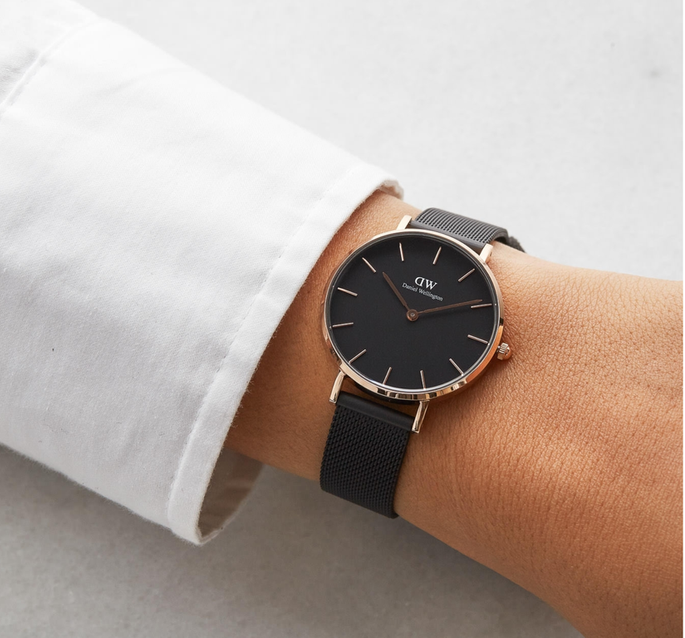 ZEGAREK DAMSKI DANIEL WELLINGTON DW00100201 - PETITE ASHFIELD (zx500d)