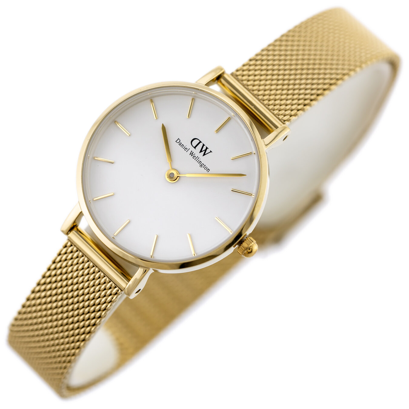 ZEGAREK DAMSKI DANIEL WELLINGTON DW00100350  - Petite Evergold 28mm