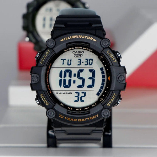 ZEGAREK MĘSKI CASIO AE-1500WHX-1A WR100  + BOX (zd160a) 