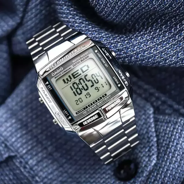 ZEGAREK MĘSKI CASIO DATABANK DB-360-1A (zd161a) + BOX