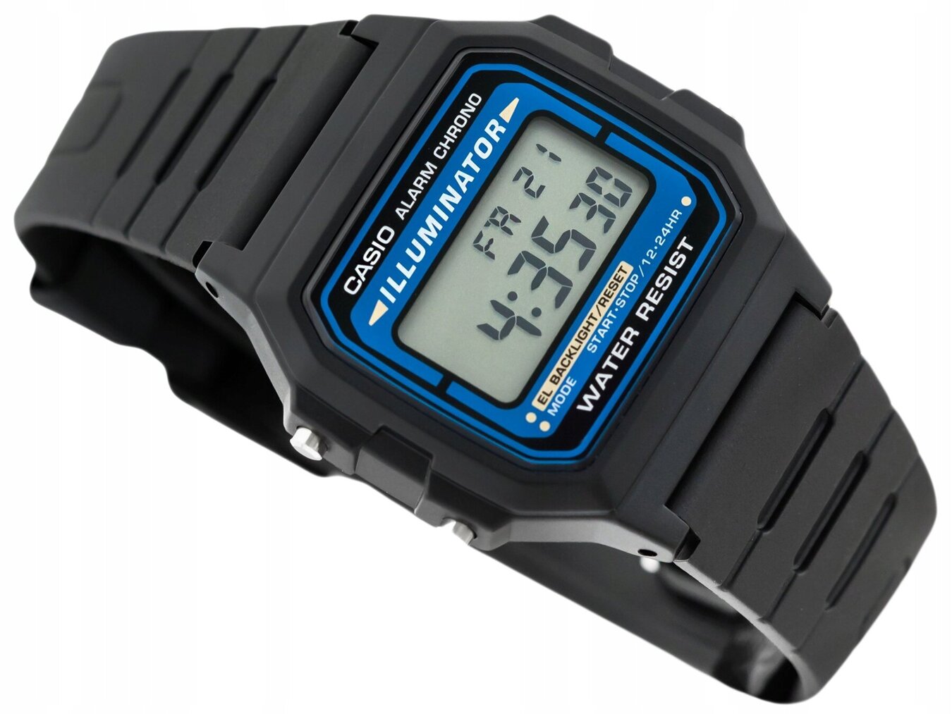 ZEGAREK MĘSKI CASIO F-105W-1AWYEF (zd186a) - KLASYKA + BOX