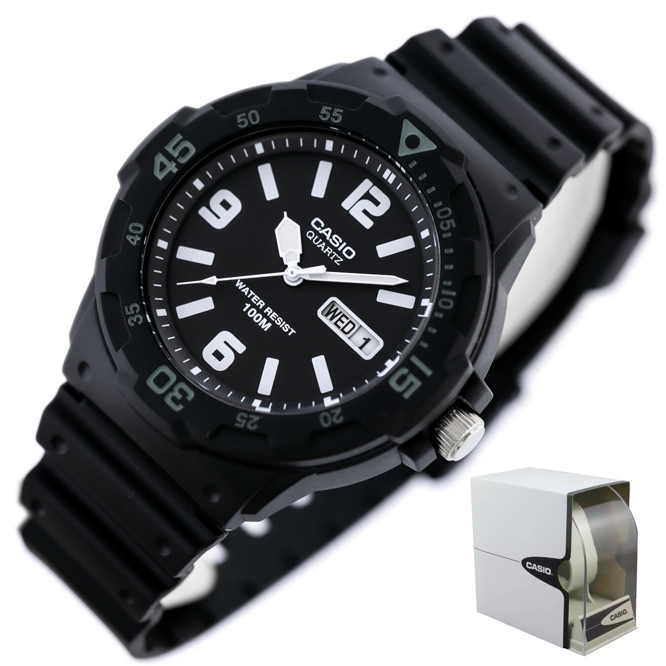 ZEGAREK MĘSKI CASIO MRW-200H-1B2 (zd147b) + BOX