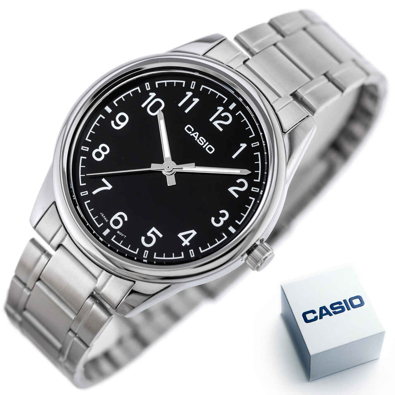 ZEGAREK MĘSKI CASIO MTP-V005D-1B4 (zd105g) + BOX