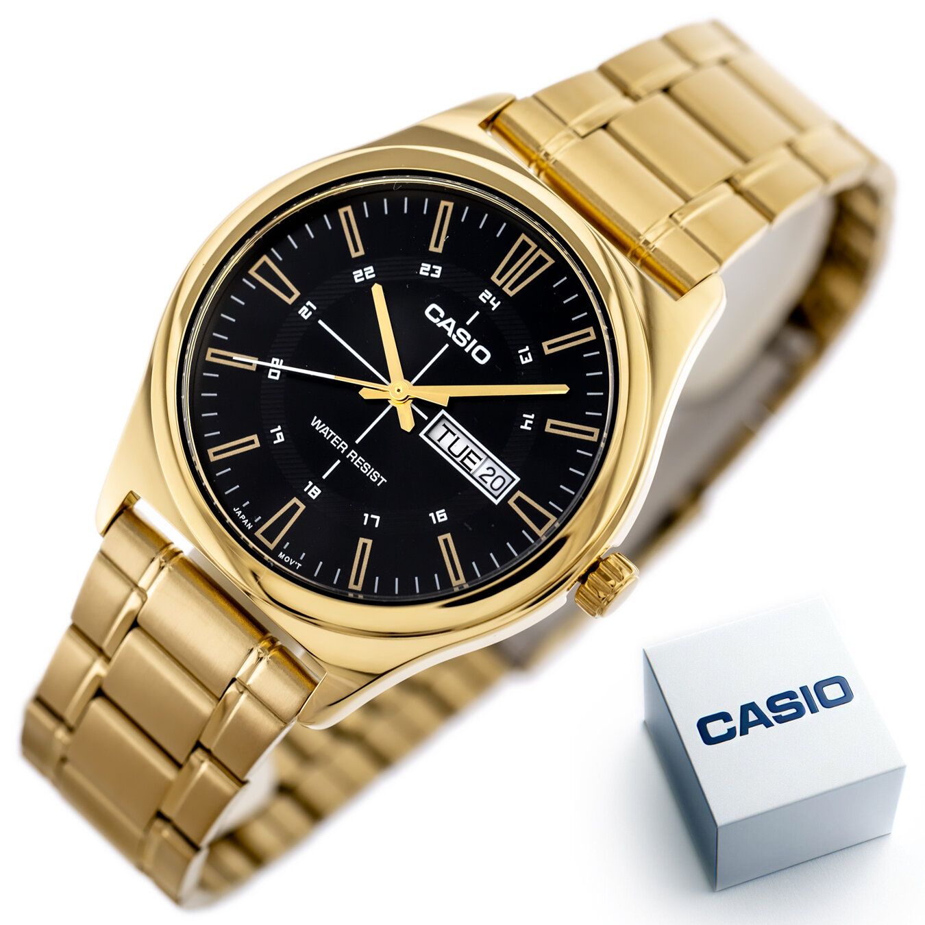 ZEGAREK MĘSKI CASIO MTP-V006G-1C + BOX