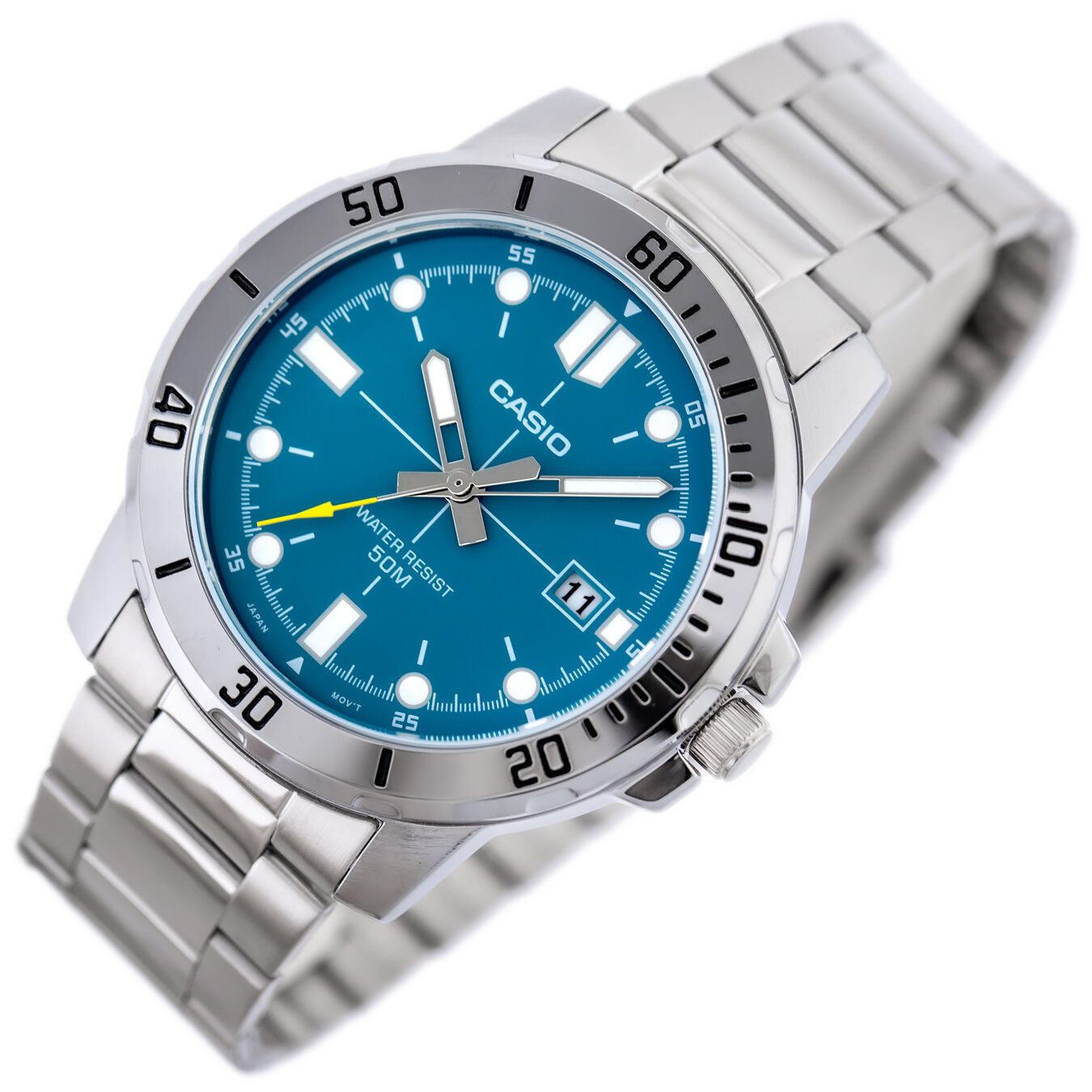 ZEGAREK MĘSKI CASIO MTP-VD01D-3E2 (zd185h) + BOX