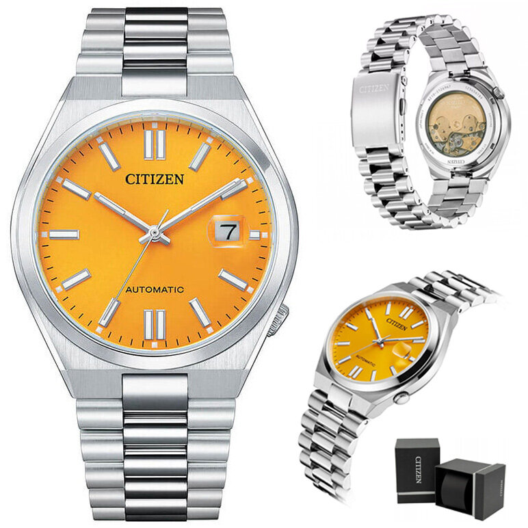 ZEGAREK MĘSKI CITIZEN Tsuyosa NJ0150-81Z - AUTOMAT SZAFIR