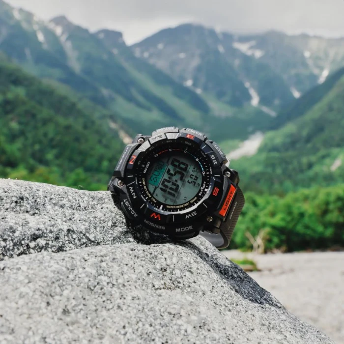 ZEGAREK MĘSKI Casio Pro-Trek SOLAR PRG-340-1ER + BOX